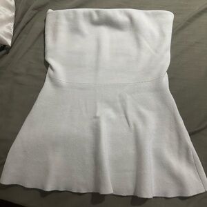 Dynamite White Strapless top